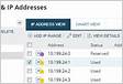 Set an IP address status to Available, Used, Transient, or